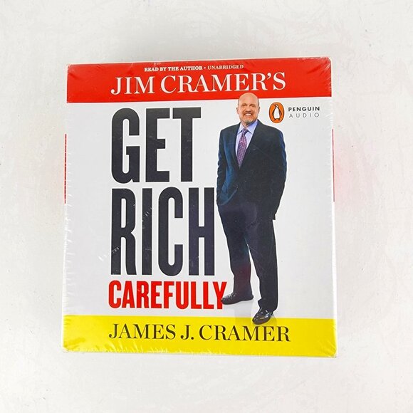 Get Rich Carefully Jim Cramer Audio Book NWT - Picture 1 of 3